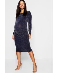 black shimmer bodycon dress