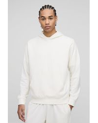 BoohooMAN - 260gsm Loopback Basic Regular Fit Over The Head Hoodie - Lyst