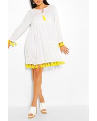 boohoo patchwork dress