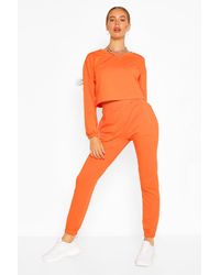 orange work tracksuit bottoms