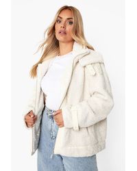 Boohoo Fur coats for Women - Up to 74% off | Lyst
