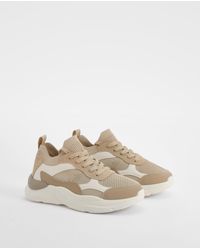 Boohoo - Chunky Panel Detail Sneakers - Lyst