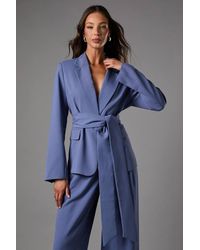 Coast - Wrap Tie Front Blazer - Lyst