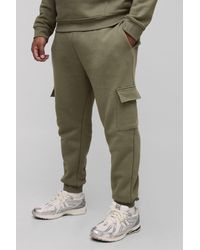 BoohooMAN - Plus Basic Skinny Fit Cargo Jogger - Lyst