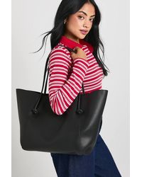 Boohoo - Large Structured Tote Bag - Lyst
