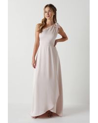 Coast - Teen One Shoulder Bow Bridesmaids Dress - Lyst