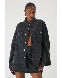 MissPap - Oversized Jean Jacket - Lyst