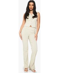 Boohoo - Bengaline Slim Flare Trousers - Lyst