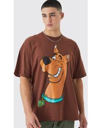 BoohooMAN - Oversized Scooby Doo License T-shirt - Lyst