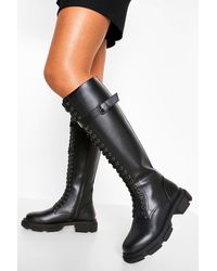 boohoo knee high boots