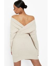 Shoulder Sweater Dresses for Women 