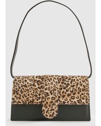 Boohoo - Leopard Print Shoulder Bag - Lyst