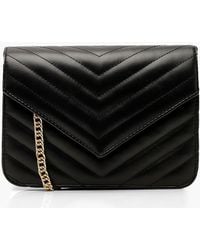Boohoo - Quilted Cross Body Bag - Lyst
