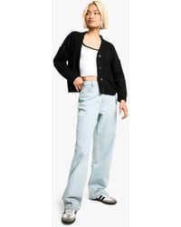 Boohoo - Basics Boyfriend Jeans - Lyst
