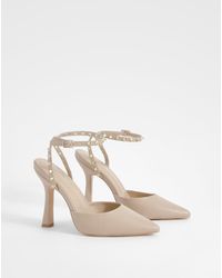 Boohoo - Stud Detail Two Part Court Shoe - Lyst