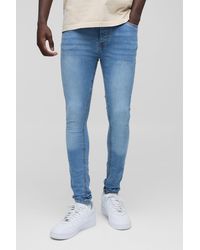 BoohooMAN - Super Skinny Stretch Jeans - Lyst