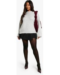 Boohoo - Plus 15 Denier Single Pack Tights - Lyst