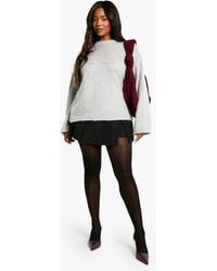 Boohoo - Plus 15 Denier Single Pack Tights - Lyst