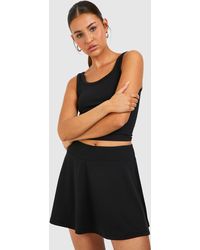 Boohoo - Active Fabric Tennis Skirt With Built In Short - Lyst