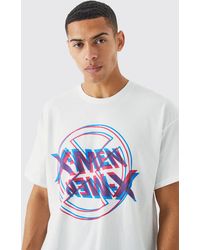 BoohooMAN - Oversize T-Shirt mit lizenziertem X Men Print - Lyst