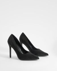 Boohoo - High Stiletto Court Shoes - Lyst
