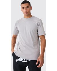 BoohooMAN - Washed Crew Neck T-shirt - Lyst