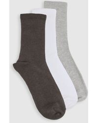 Boohoo - Sports Socks 3 Pack - Lyst