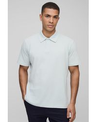 BoohooMAN - Regular Fit Basic Pique Polo - Lyst