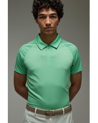 BoohooMAN - Man Active Slim Fit Golf Polo - Lyst
