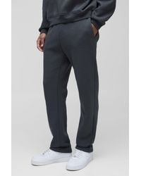 BoohooMAN - Straight Leg Drawstring Joggers - Lyst