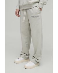 BoohooMAN - Relaxed Edizione Limitata Heavyweight Joggers - Lyst