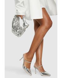 Boohoo - Diamante Embellished Court Shoes - Lyst