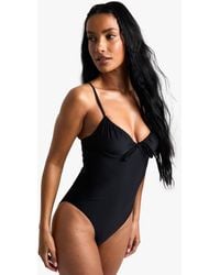Boohoo - Swimwear Essentials Underwired Swimsuit - Lyst