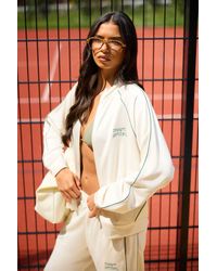 DSGN Studio - Tricot Piping Track Jacket - Lyst