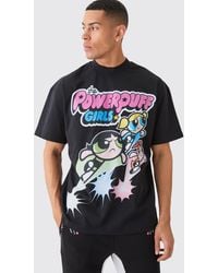 Boohoo - Oversized Powerpuff Girls Large Scale License T-shirt - Lyst