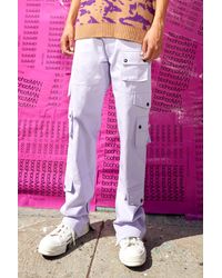 BoohooMAN Denim Fixed Waistband Relaxed 