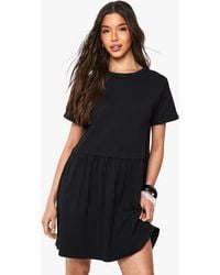 Boohoo - Short Sleeve Layered T-Shirt Dress - Lyst