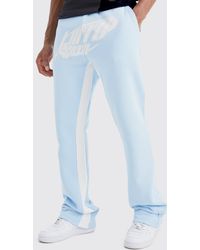 BoohooMAN - Limited Edition Stacked Gusset Joggers - Lyst