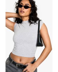 Boohoo - Basics Crew Neck Short Sleeve Fitted T-Shirt - Lyst