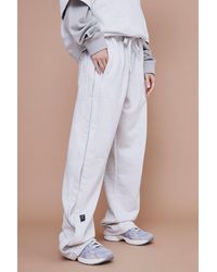 Boohoo - Relaxed Fit Side Pleat Heavyweight Jogger - Lyst