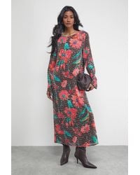 Warehouse - Sequin Column Midi Dress - Lyst