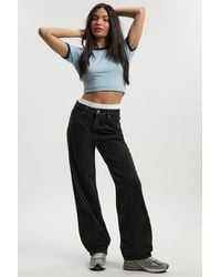 Boohoo - Basic High Waist Boyfriend Jean - Lyst