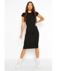 cape sleeve bodycon midi dress