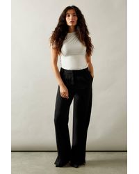 Wallis - Side Split Flare Pants - Lyst