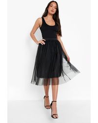 Boohoo Tall Boutique Tulle Mesh Midi 