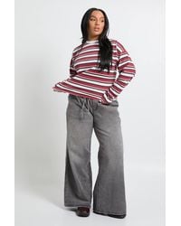 Boohoo - Plus Elasticated Waist Jean - Lyst