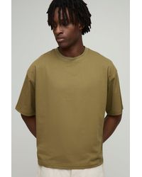 BoohooMAN - Basic Oversized Boxy Crew Neck T-Shirt - Lyst