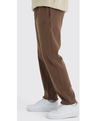 BoohooMAN - Tall Core Fit Man Branded Jogger - Lyst