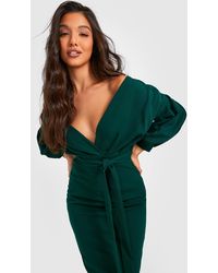 Womens Clothing Dresses Cocktail and party dresses Sportmax Cashmere Knit Midi Dress in Natural 