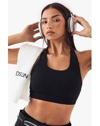 DSGN Studio - Mesh Panel Sports Bra - Lyst